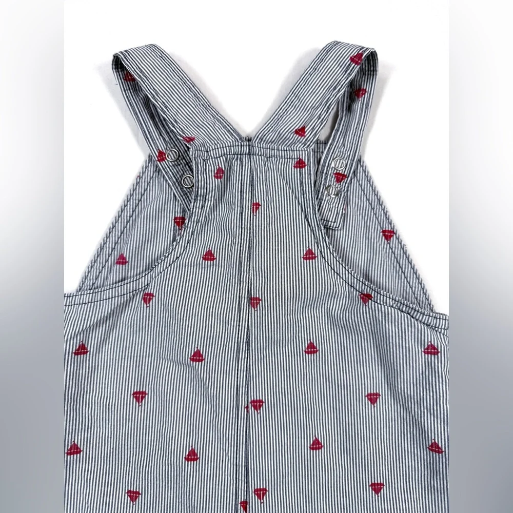 CARTER’S Baby Sailboat Stripe Overalls 18M Nautical Playful Cute‎ Outdoor